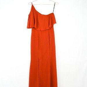 Bill Levkoff Rust Orange Size 8 Formal Dress
